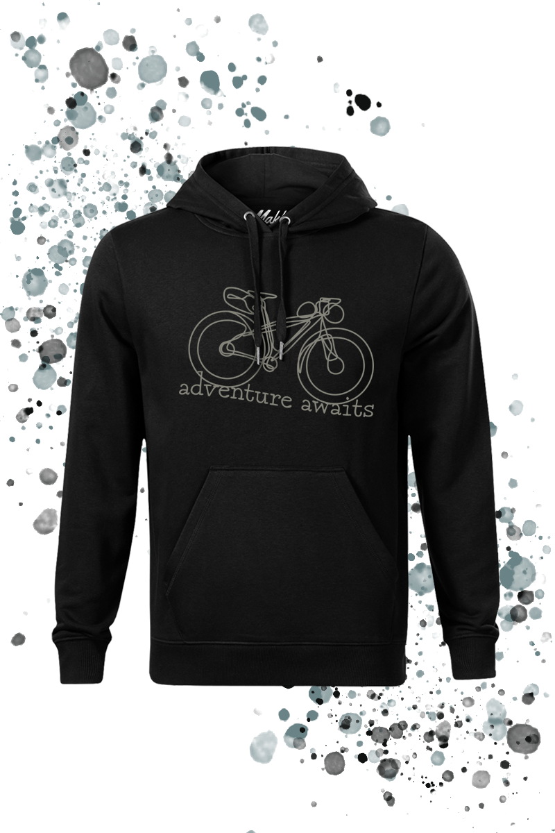 Adventure awaits férfi pulóver