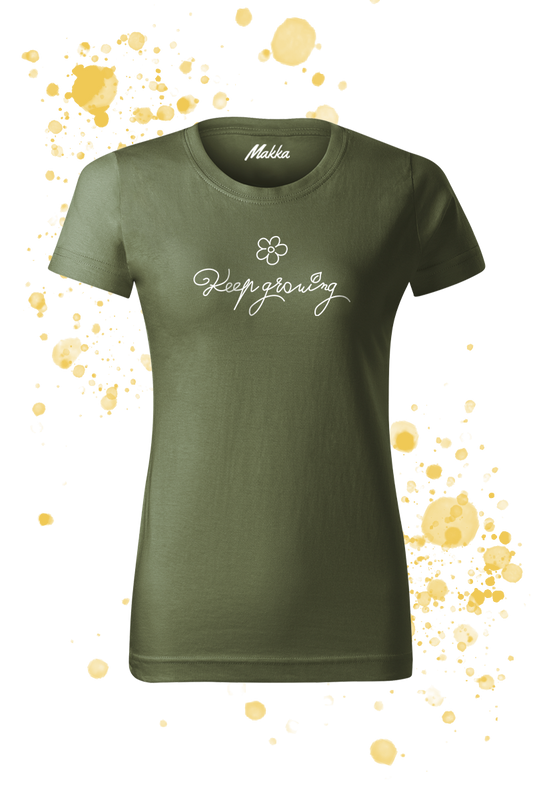 Keep growing női póló