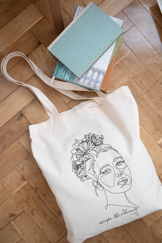 Escape the ordinary vászontáska