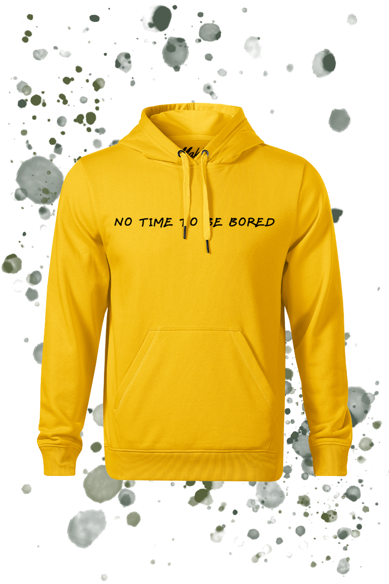 No time to be bored férfi pulóver